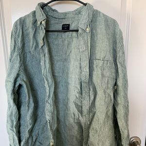 Green J Crew men’s top